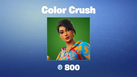 Color Crush | Fortnite Outfit/Skin - YouTube