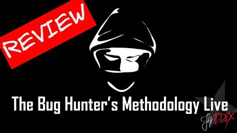 The Bug Hunter's Methodology Live Course... Is it worth it?