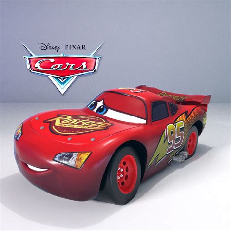 Fichier 3D Disney Pixar Cars Véhicule Lightning McQueen 3d 🌩️ ・Modèle à ...
