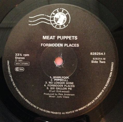 Forbidden places by Meat Puppets, 1991, LP, Nord Sud - CDandLP - Ref ...