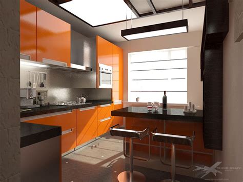 Правильное расположение кухни в доме - 81 фото