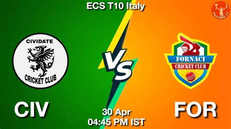 CIV vs FOR Dream11 Prediction, Team, Live - Cricket - 30-Apr-2024 04:45 PM