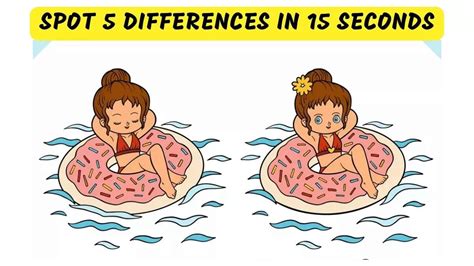 Spot the Difference: Can You Find 5 Differences Between The Two ...