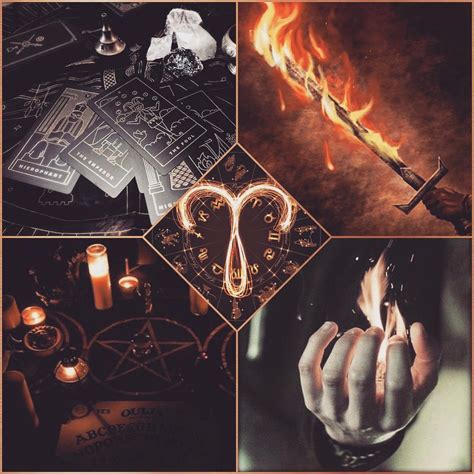Aries Magick Aesthetic | Magick, Zodiac, Wizard