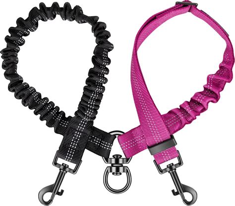 SlowTon Double Dog Leash Coupler, No Tangle Split Lead for Walking 2 ...
