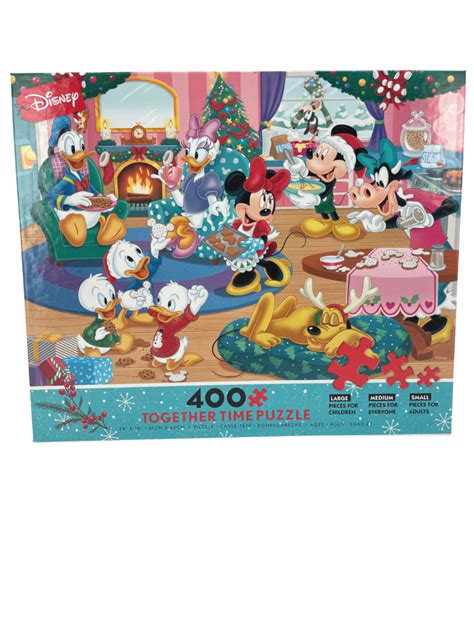 Disney Mickey Mouse and Friends Jigsaw Puzzle / Christmas Themed / 400 ...