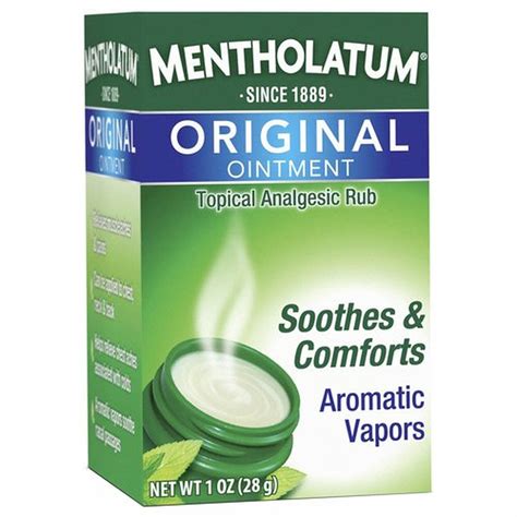 Mentholatum Company - Topical Pain Relief Mentholatum® 9% - 1.3% Stren