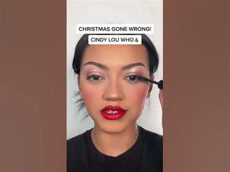 CHRISTMAS GONE WRONG! Cindy Lou Who | Dominique Allison - YouTube