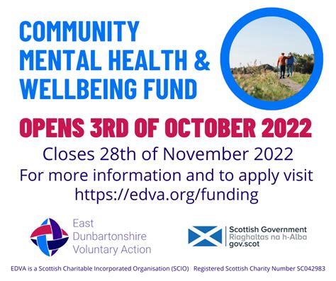 Communities Mental Health & Wellbeing Fund Year 2 — East Dunbartonshire ...