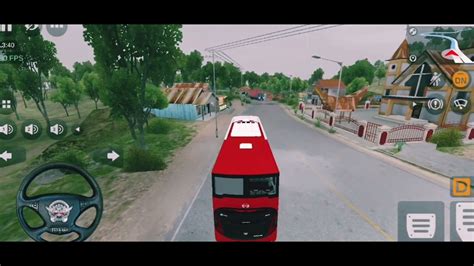 new map bus simulator driving game Indonesia simulator - YouTube