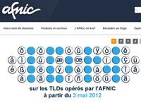 L’Afnic a ouvert l’enregistrement des noms de domaine avec accents ...