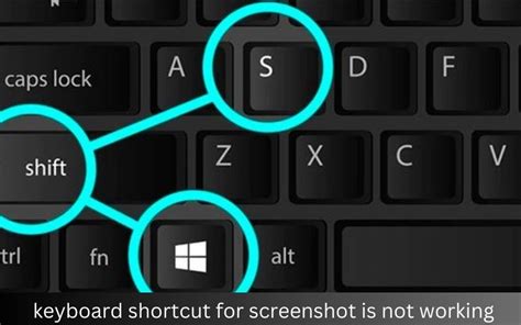 Keyboard Shortcut for Screenshot Is not Working – Quick Fixes
