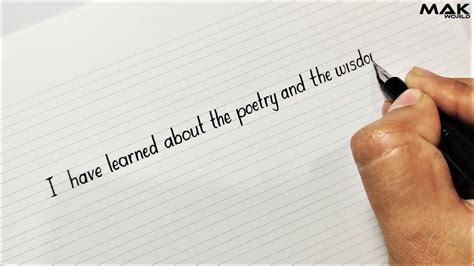 Simple handwriting practice in English | Handwriting | Easy and simple handwriting in English