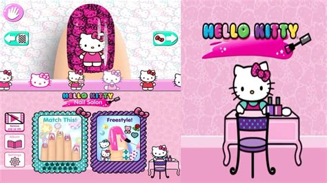 Hello Kitty Nail Salon - Android Games for Kids | BUDGE STUDIOS - YouTube