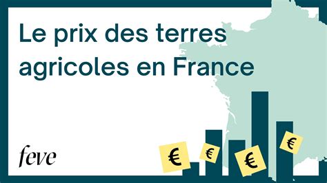Le prix des terres agricoles en France par départements - FEVE