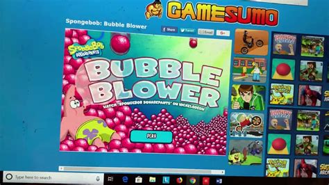 Classic SpongeBob Games Playthrough Episode 2: Bubble Blower! - YouTube