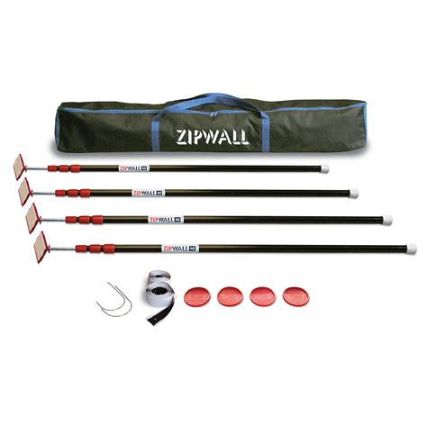 Zip Pole kit of 4 | 3.2m – Zipwall New Zealand