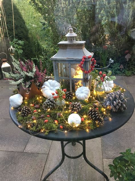 Deko Gartentisch Weihnachten
