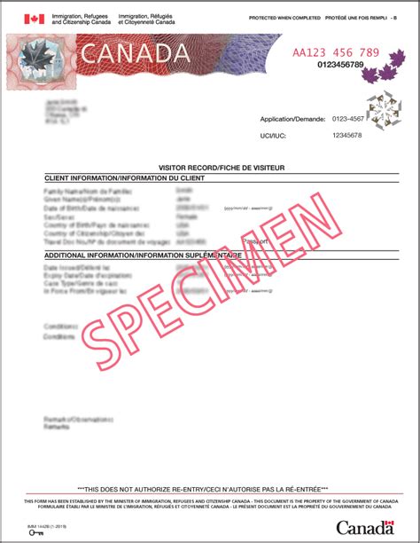 Types de documents d’immigration - Canada.ca