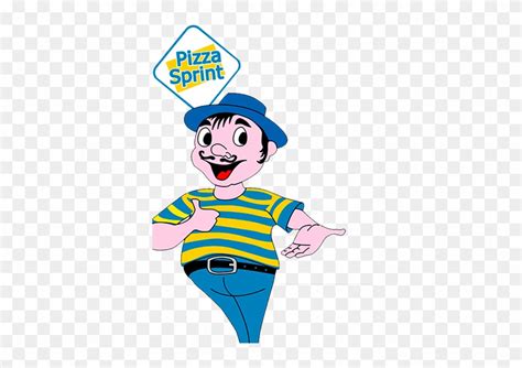 Pizza Sprint Beasain - Cartoon - Free Transparent PNG Clipart Images ...