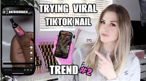 💅🏼 TRYING VIRAL TIKTOK NAIL TRENDS #2 👀 - YouTube