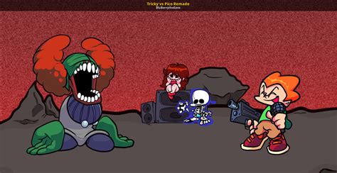 Tricky vs Pico Remade Mod for Friday Night Funkin' | FNF Mods