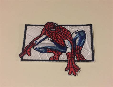 Spider-man Embroidered Patches Spiderman Iron on Patch - Etsy