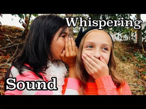 FREE SOUND EFFECTS: Whispering - YouTube