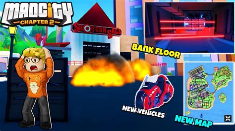 NEW MAP UPDATE In Mad City Chapter 2! (ROBLOX)