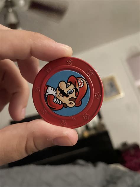 Super Rare Red Mario Coin : Mario