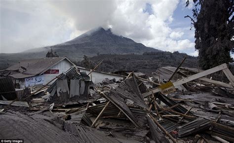 Indonesian villages evacuated after volcano erupts for second time this ...