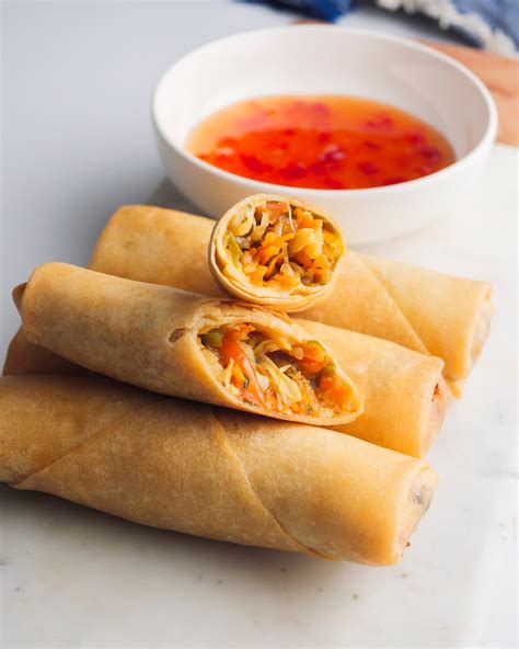 Spring Roll Recipe (Crispy Vegetable Spring Roll)