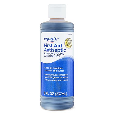 Brandclub - Equate First Aid Iodine Antiseptic Liquid, 8 fl oz