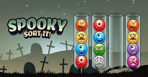 Spooky Sort It - Online Game - Play for Free | Keygames.com