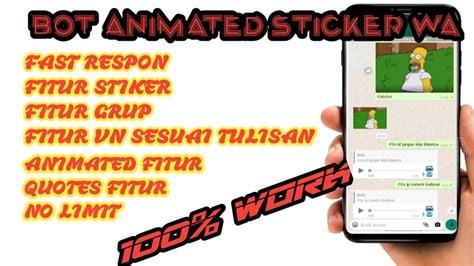 bot animated sticker whatsapp new | bot stiker bergerak whatsapp ...