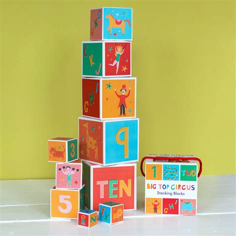 Big Top Circus Stacking Blocks | Rex London