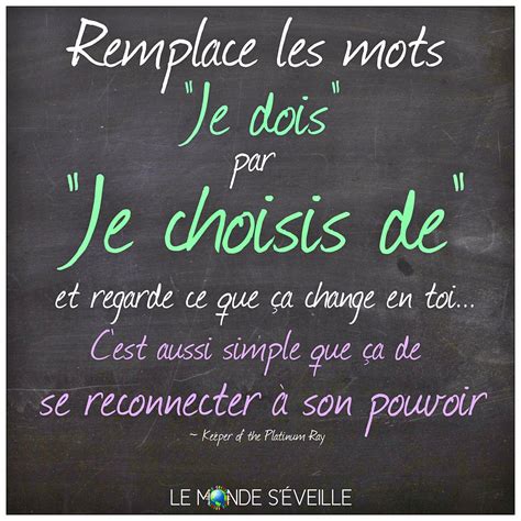 www.lemondeseveille.com | French quotes, Positive affirmations, Positivity