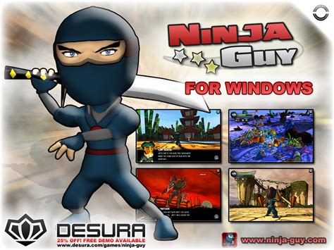 Ninja Guy Has Come To Desura! news - IndieDB