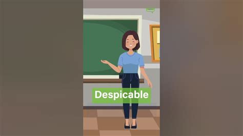 Despicable Meaning - English Vocabulary Word #shorts 🔥 - YouTube