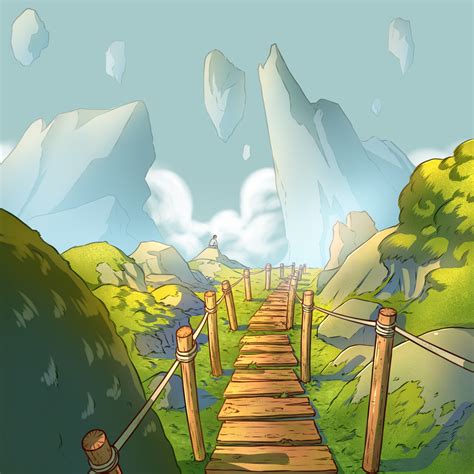 ArtStation - Comicbook landscape 5