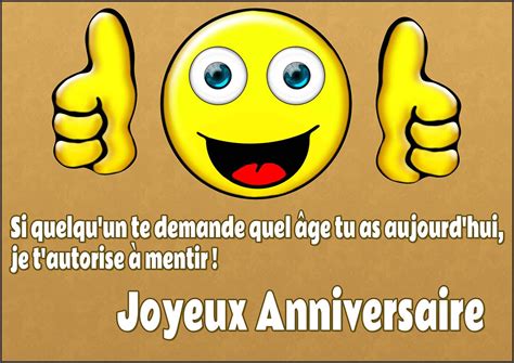 Message Joyeux Anniversaire Rigolo Fresh Messages Pour souhaiter Un ...