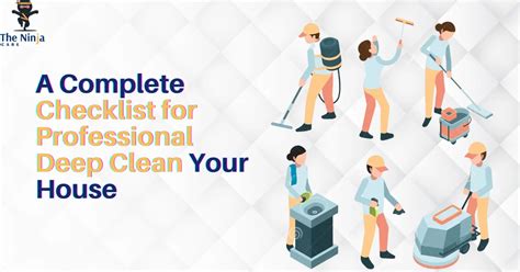 Complete Checklist for Professional Deep House Cleaning