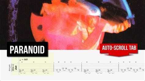 Paranoid - Black Sabbath - Play Along Guitar Tab