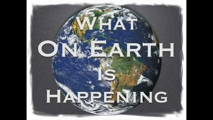 What on EARTH is happening now?