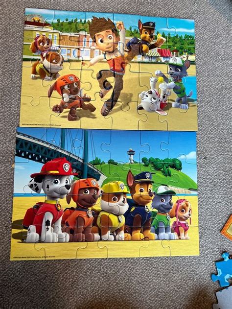 2x Puzzle Paw Patrol (Gebraucht) in St. Gallen für CHF 5 – mit ...