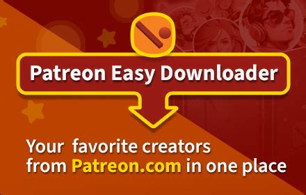 Patreon Easy Downloader – Get this Extension for 🦊 Firefox (en-US)
