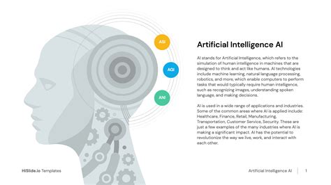 Artificial Intelligence AI Presentation Slide - Download | HiSlide.io