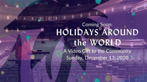 Coming Soon Holidays Around the World Video - YouTube