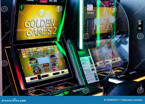 Bielefeld, Germany - August 28, 2021: Gauselmann Group Golden Games 2 ...