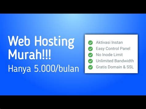 Hosting Murah!! Hosting dan Domain Termurah - Cocok untuk Hosting ...